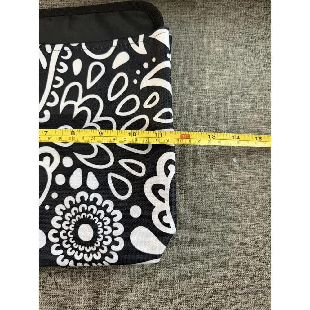 Thirty One Oh Snap Pocket Set Of 2 In Black Playful Parade